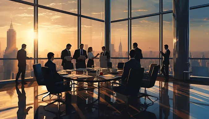 businessman-discussion-meeting-room-generative-ai